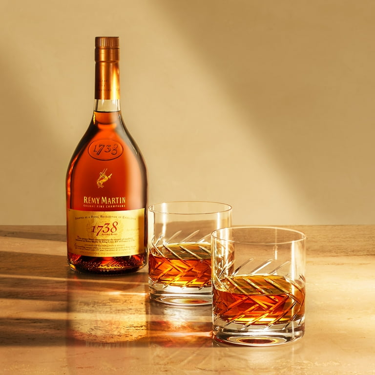 Remy Martin 1738 Accord Royal Cognac, 750ml Glass Bottle, 40% ABV