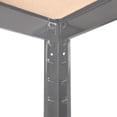 thumbnail image 4 of G-Rack Garage Storage Shelving Unit - 1 Bay, Grey Racking - 70” x 35” x 12” - 5-Tier Shelves - 386lbs Load/Tier (1929lbs/Unit) - 5 Year Warranty, 4 of 6