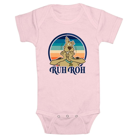 Infant's Scooby Doo Retro Ruh Roh Bodysuit