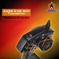 thumbnail image 4 of Original AUSTAR AX5S 2.4G 3CH AFHS Radio transmisor de Control remoto con receptor para coche RC bar Abanopi Control remoto, 4 of 7