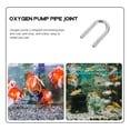 thumbnail image 2 of Miangastore 1pc Stainless Steel U-Shape Connector Fish Tank Oxygen Pump Pipe U-joint, 2 of 9
