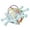 Main Blue, variant on ES-Pro 100% Food Grade Silicone Baby Toys Soft Silicone Montessori Toy Baby Rattle Puzzle Chew Toys Factory