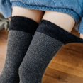 thumbnail image 2 of KAIYANG Calcetines de invierno para mujer que mantienen el calor, calcetines de empalme, calcetines de punto cálidos, calcetines tipo leggings, 2 of 4