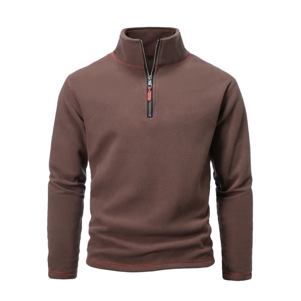 pstuiky camisas de manga larga para hombre, Sudadera informal de manga larga con cuello alto para hombre top de hombre xl