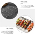 thumbnail image 7 of 1 Pack High Strength Roasting Racks,Rectangle Baking Rack,QZS Stainless Steel Grid Wire Rack,Kitchen Nonstick Net Rack for Cooking Roasting Drying,BBQ Camping Supplies 9"x 7", 7 of 7