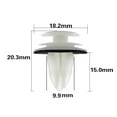 thumbnail image 5 of 100Pcs Retaining Door Panel Clips Car Body Push Retainer Pin Bumper Clips interior Fender Screw Rivet interior Fender Screw by Coconut Ok, 5 of 10