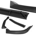 thumbnail image 2 of Stay Tuned Performance For 2011-2014 Acura TSX Matt Black Front Bumper Spoiler Splitter Lip STP-Style, 2 of 6