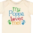 thumbnail image 4 of Inktastic My Poppa Loves Me Boys or Girls Baby Bodysuit, 4 of 5