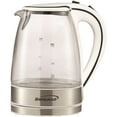thumbnail image 6 of Brentwood Tempered Glass Tea Kettle in White, 6 of 6