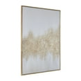 thumbnail image 6 of 48" x 65" Glitter Flakes Geode Framed Wall Art with Gold Frame, by DecMode, 6 of 12