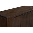 thumbnail image 4 of Bernard 6-Door Sideboard in Modern Barista Brown Finish on Acacia Solid Wood, 4 of 6