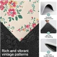 thumbnail image 3 of Pioneer Flower Floral Print Pattern Kitchen Rugs Sets Of 3,Kitchen Runner Rugs Non Skid Washable,Decorative Kitchen Floor Mats for Kitchen,Sink,Laundry,17"x30"+ 17"x47" + 17"x59", 3 of 6