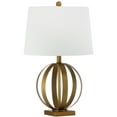 thumbnail image 3 of SAFAVIEH Euginia 24.5 in. H Golden Glam Sphere Table Lamp, Gold, Set of 2, 3 of 6