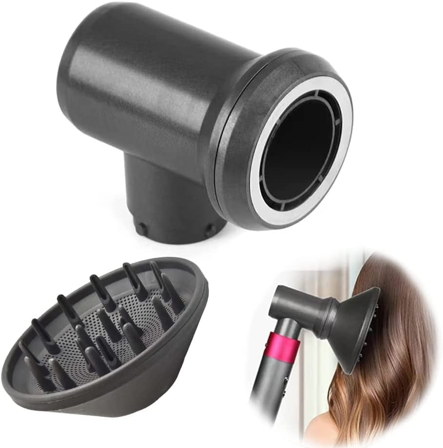 Diffuser and Adaptor for Dyson Airwrap Styler Into A Hair Dryer