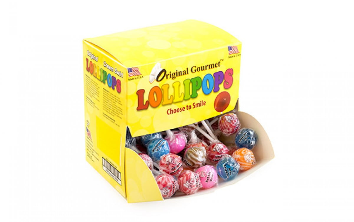 Original Gourmet Lollipops Mini Changemaker, 100 Count