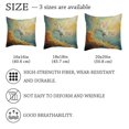 thumbnail image 4 of Pack of 2 Art Rainbow Unicorn Painting Throw Pillow Covers 20x20 Inch, Square Farmhouse Pillowcase, Velvet Cushion Case for Sofa Bedroom Home Decor, 4 of 7