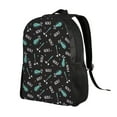 thumbnail image 2 of Sikiie Golf Bags And Balls Print Single-sided Full-body Backpack with Computer Compartment 600D Oxford Fabric Backpack, Suitable for School, Work, 2 of 8
