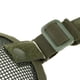 thumbnail image 2 of Orejeras tácticas de malla de acero para casco con correa, color verde, 2 of 5