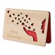 thumbnail image 4 of Tarjeta de aniversario de madera con los mejores deseos, regalo de boda de bambú, tarjeta de aniversario para Estilo B, 4 of 9