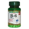 Vitamin B-6 100 Mg Dietary Supplement Tablets, By Natures Bounty - 100 Ea, 3 Pack
