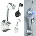 thumbnail image 4 of Support Mural pour Pommeau de Douche Aspiration ABS Adsorption Réglable Salle de Bain Remplacement Fiable Haute Qualité, 4 of 5
