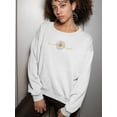 thumbnail image 2 of La Vie Est Marguerita Sweatshirt Women -Image by Shutterstock, Female 5X-Large, 2 of 4