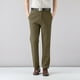 thumbnail image 1 of Pantalones largos de verano para hombre, de pierna recta, para uso diario, finos, informales, de negocios, de algodón, 1 of 8