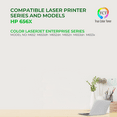 thumbnail image 2 of TCT 656X Toner Cartridge 4 Pack - Premium Compatible Replacement for 656X CF460X CF461X CF462X CF463X High Yield, 2 of 9