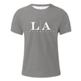 thumbnail image 2 of Graphic T Shirts for Men Classic Slim Fit Crewneck Streetwear Tees Cool Basic Tees Undershirts for Men, 2 of 5
