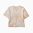 thumbnail image 3 of Reef Womens Say Please Cropped Graphic T-Shirt, Orange, Small, 3 of 4