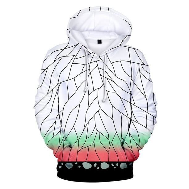 Demon Slayer Kimetsu no Yaiba Tanjirou Nezuko Zenitsu Tomioka Giyuu Cosplay Sudadera con capucha disfraz Anime chaqueta abrigo para fiesta de Halloween XXXL Gao Jinjia LED
