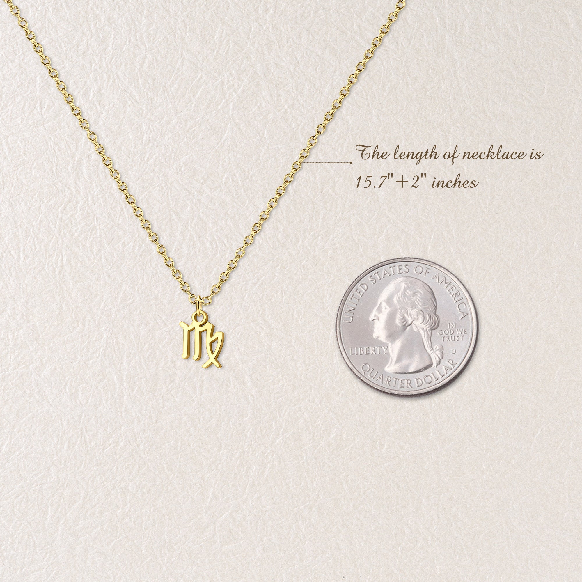 Anavia Zodiac Necklace, Constellation Pendant Necklace, Astrology Birthday Gift Zodiac Pendant, Best Birthday Gifts for Friend
