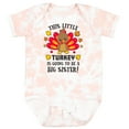 thumbnail image 3 of Inktastic This Little Turkey is Going to Be a Big Sister Girls Baby Bodysuit, 3 of 5