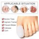 thumbnail image 2 of Protectores de gel para dedos del pie, 10 unidades, suaves y cómodos, para aliviar el dolor de pies y evitar ampollas y callos, unisex, 2 of 5
