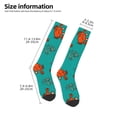 thumbnail image 2 of Daiia Sports Socks Colorful Crab Printed Novelty Crew Socks for Men Women Knee High Socks Cotton Socks Soft & Breathable Support Unisex Socks, 2 of 9