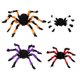 thumbnail image 1 of Decoraciones al aire libre 143 pulgadas Spider Web y 4 pack color araña gigante Afortunado Sencillez, 1 of 5