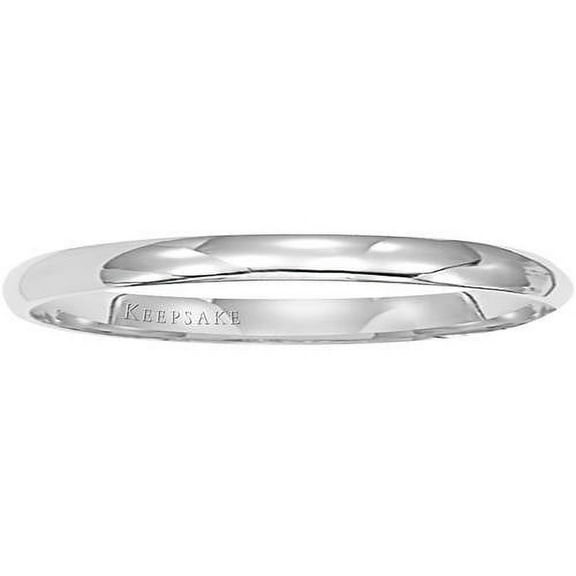 Keepsake 14kt White Gold Wedding Band