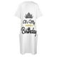 thumbnail image 4 of It "s My Birthday Shirt Happy Birthday vestido suelto con bolsillo para mujer vestido elegante de lujo, 4 of 6