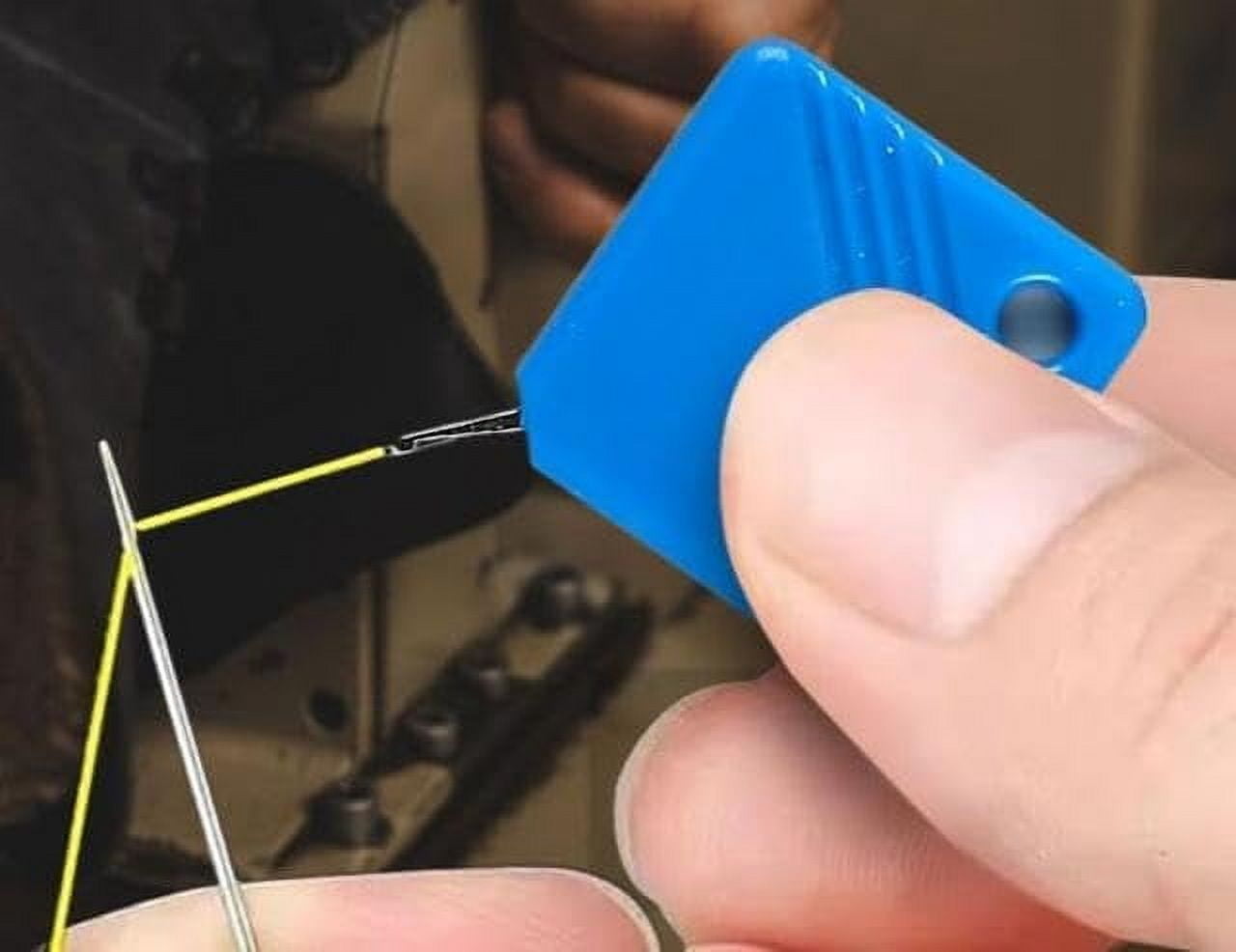 Automatic Needle Threaders for Hand Sewing, 2025 Upgrade Embroidery Floss, Sewing Machine Needle Threader, Sewing Supplies Tool, Fits All Needle Sizes (1, Color)
