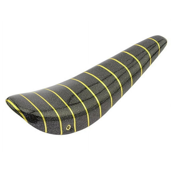 bike 20 BANANA SADDLE SPARKLE/BLACK W/GOLD STRIPE.