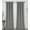 Charcoal, variant on Kate Aurora 2 Pack 100% Blackout Thermal Energy Saving Grommet Top Curtain Panels - Blue, 45 in. Long