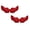 Red, variant on 2Pack Halloween Decorations Fairy Wings Angel Feather Wings With Elastic Straps Costume Cosplay Photography Props Halloween Supplies 25.6"X13.8"
