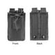 thumbnail image 4 of Funda Protectora de Radio Negra Uxcell para Walkie Talkie, Soporte de Nailon, Bolsa de Transporte, 4 of 7