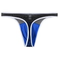 thumbnail image 3 of TANBOM Men Comfortable Briefs Soft Bulge Pouch Breathable Underpants Blue M, 3 of 6