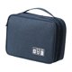 thumbnail image 1 of Estuche rígido para banco de energía, caja de almacenamiento de cables de datos, accesorios digitales protectores, estuche organizador electrónico Azul, 1 of 8