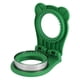 thumbnail image 1 of Troquel de corte para sándwich redondo de acero inoxidable con protección para las manos, cortador de galletas, bollos, pan y sándwiches de bolsillo, color verde, 1 of 13