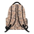 thumbnail image 2 of Garronmavis Light Tan Bow Girls Backpack Smooth Zippers School Bag Multi-Pocket Book Bag 17 inch for 10Y-12Y Elementary School Students Travel and Daily Use, 2 of 7