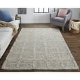 thumbnail image 4 of Feizy Berkeley Transitional Solid, Ivory/Gray, 3'6" x 5'6" Accent Rug Eco Friendly Stain Resistant Casual Geometric Floor Rug for Living room Bedroom, 4 of 7