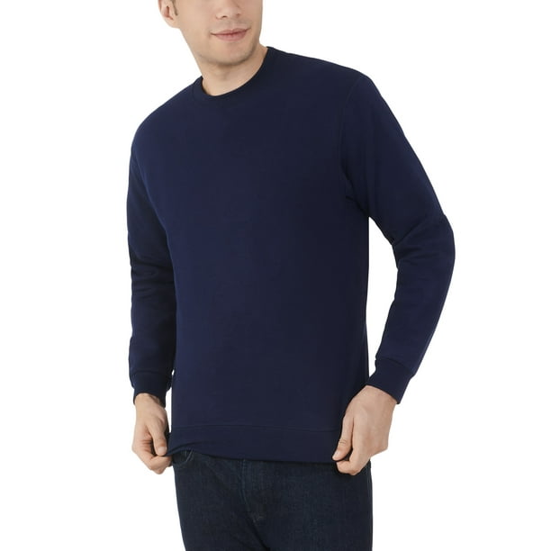 Fruit of the Loom Men's EverSoft Fleece Crew Sweatshirt, Up to Size 4XL