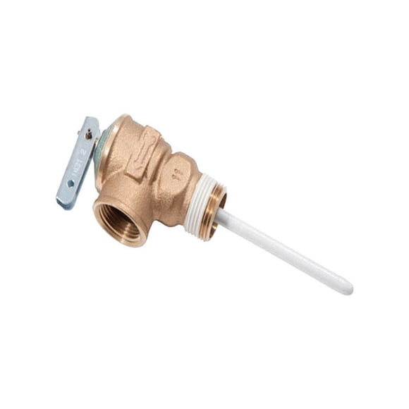 Válvula de alivio Reliance MNPT de 3/4 pulgadas de latón para tanques de agua caliente